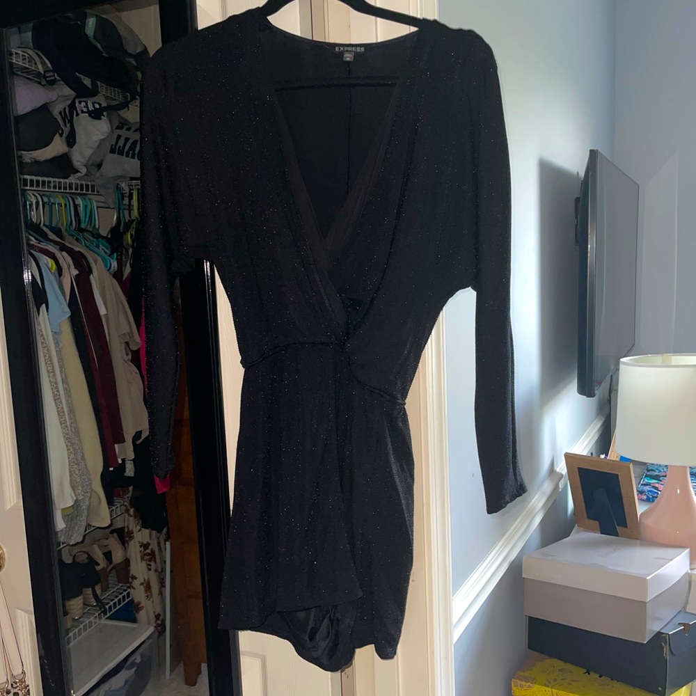 Express Deep V Romper